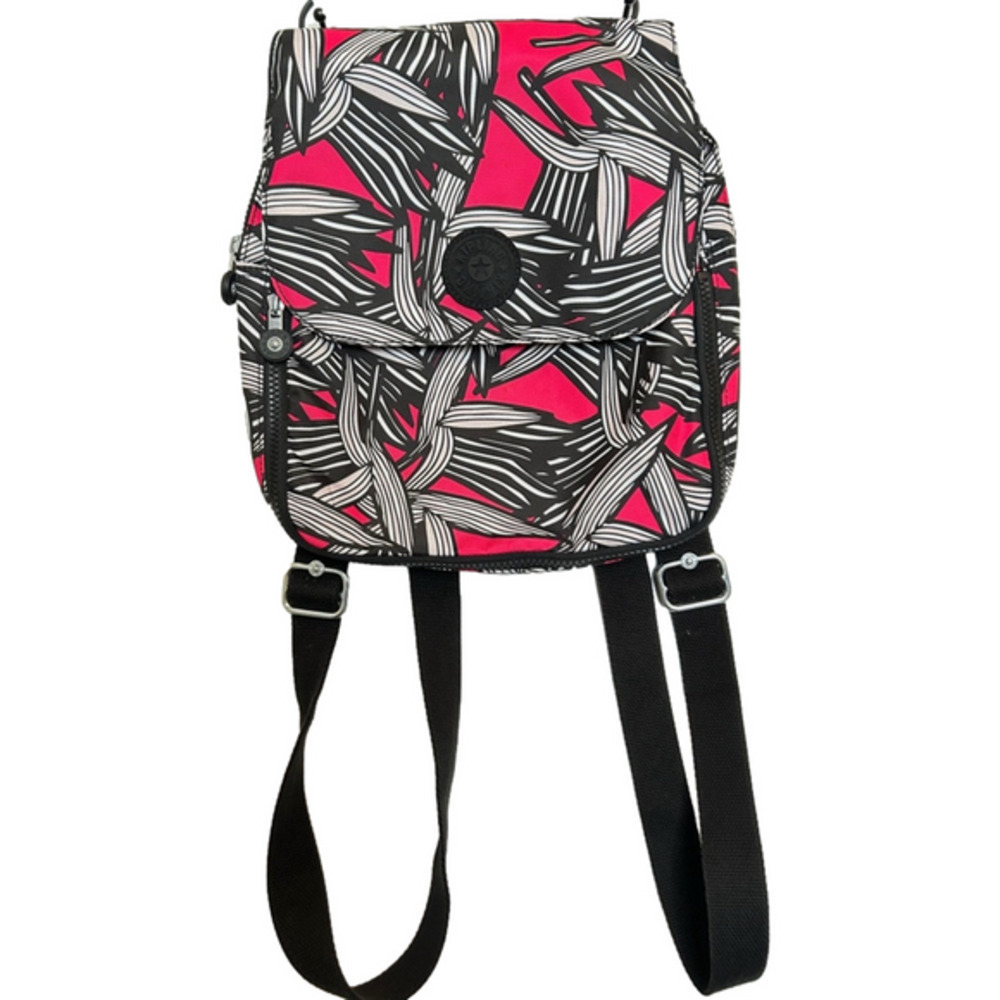 Kipling Backpack Pink Black